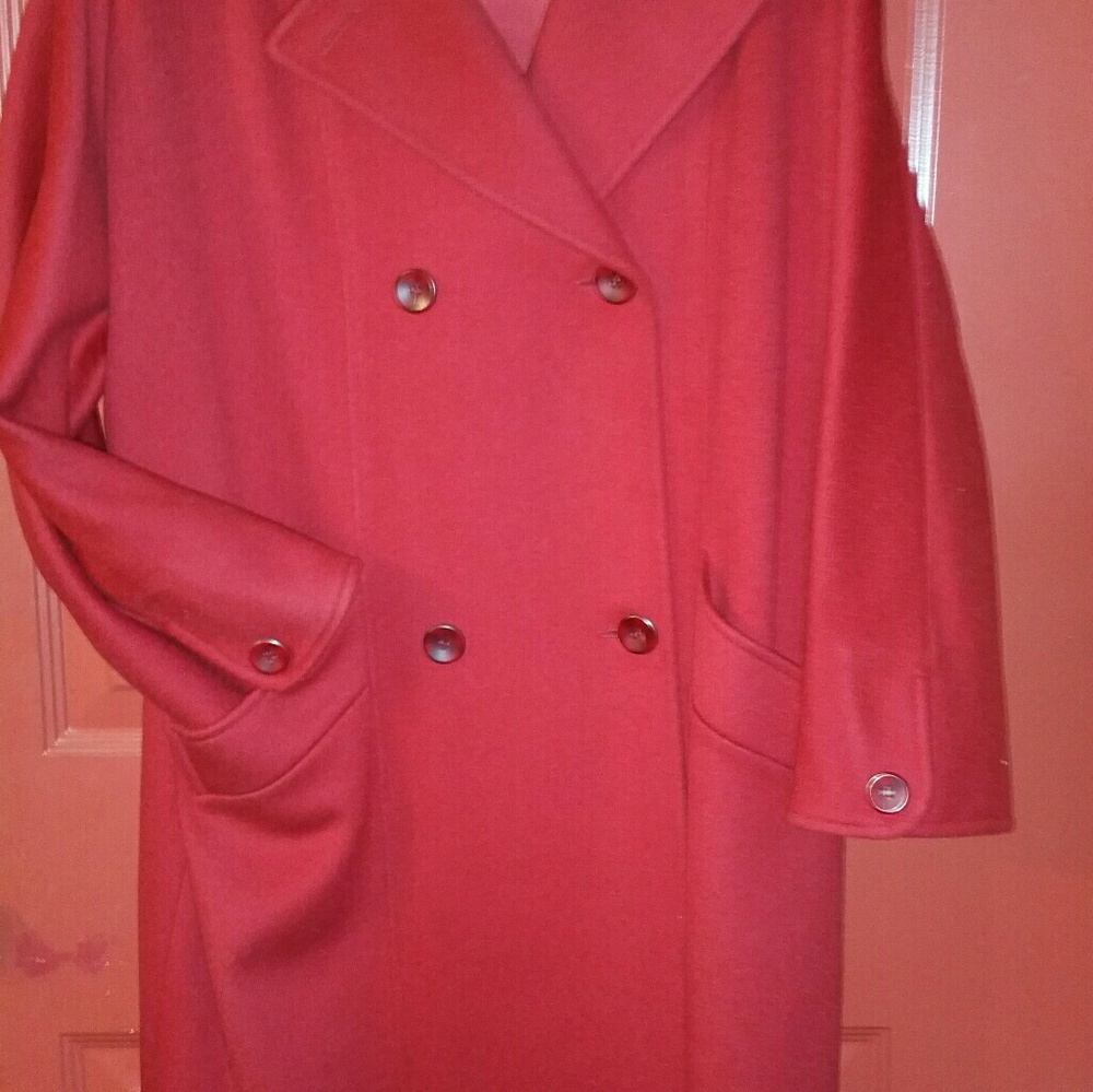 Vintage Kasper WOOL Long Coat